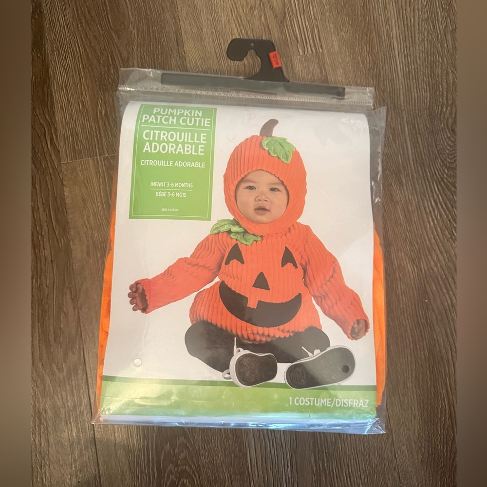 Baby pumpkin Halloween & fall costume